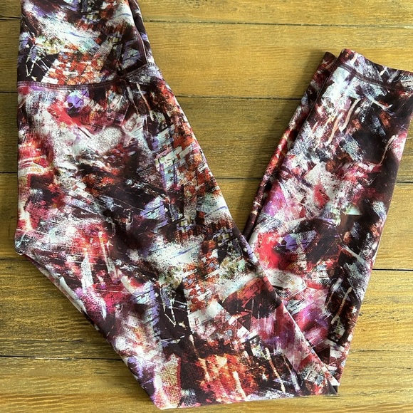 LULULEMON Women's Wunder Under Train High-Rise Leggings Urbantricity Multi Color - Picture 9 of 9